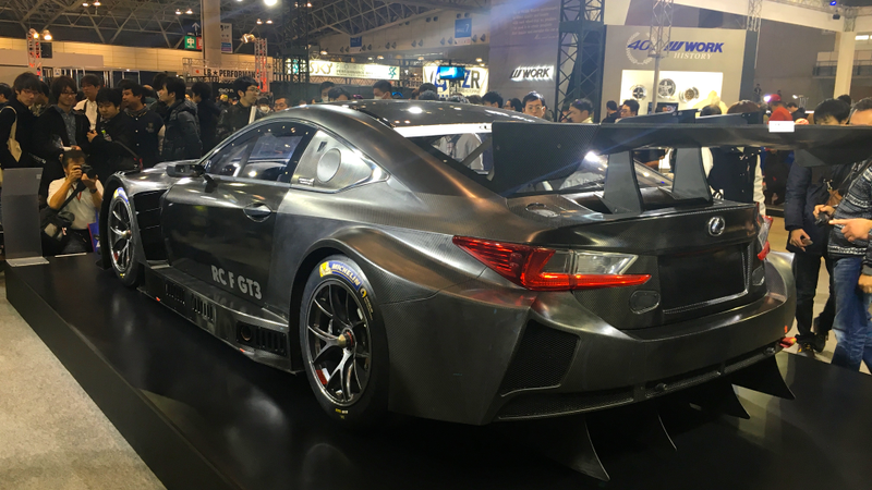 Illustration for article titled Lexus Brought Carbon Fiber Race Cars And Nothing Else To Tokyo Auto Salon